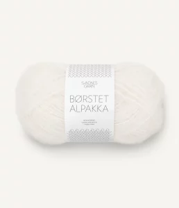 Børstet Alpakka fra Sandnes Garn