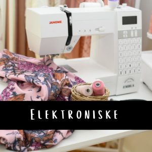Janome elektroniske symaskiner