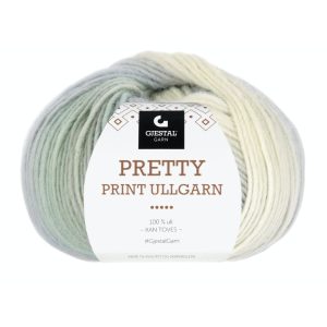 pretty print ullgarn fra gjestal garn hoy