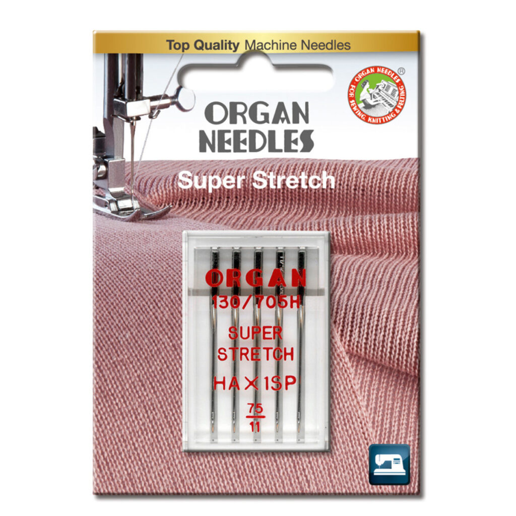 Organ Symaskinnåler Super Stretch AX1SP Overlock